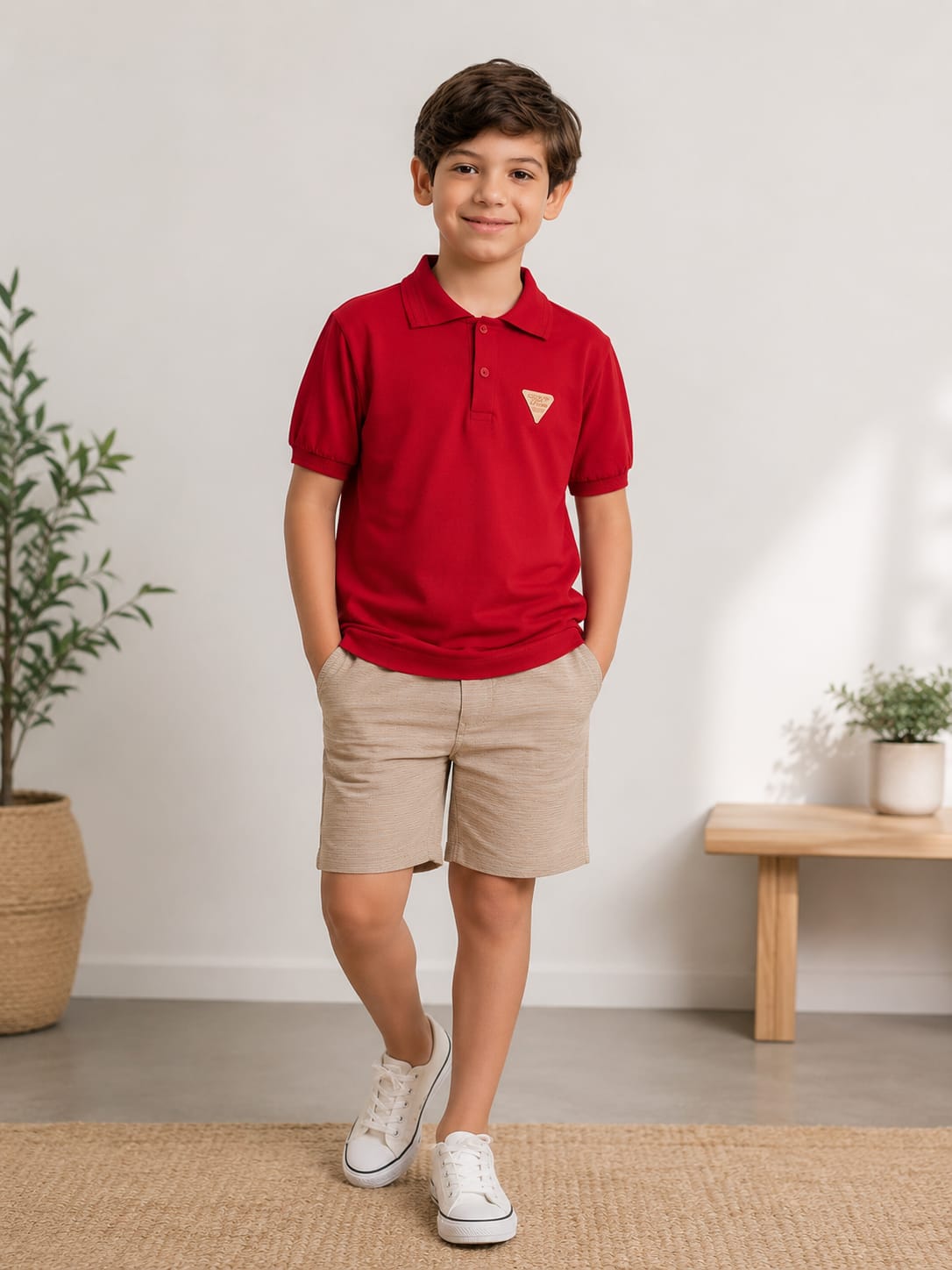 10 anos - Cj. Camisa Polo/Bermuda